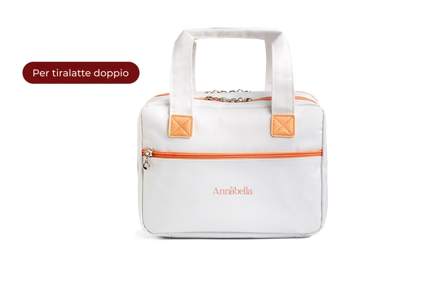Borsa da viaggio per tiralatte doppio Annabella con elementi refrigeranti