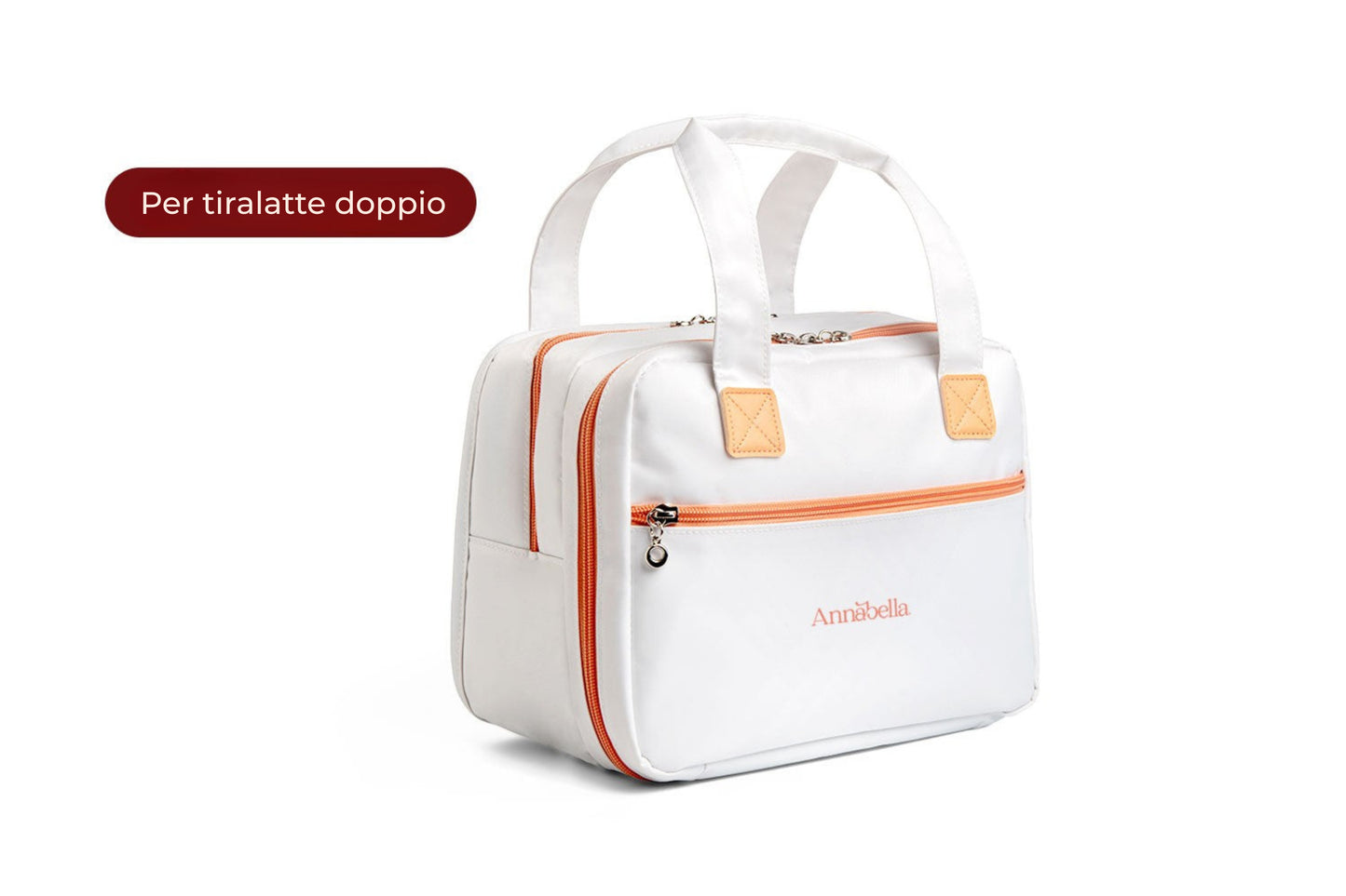 Borsa da viaggio per tiralatte doppio Annabella con elementi refrigeranti